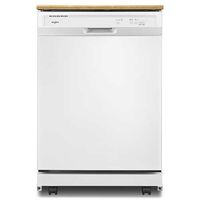 Whirlpool 24 inch White Portable Dishwasher