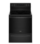 Whirlpool Black 5.3 Cu. Ft. Smooth-Top Electric Range