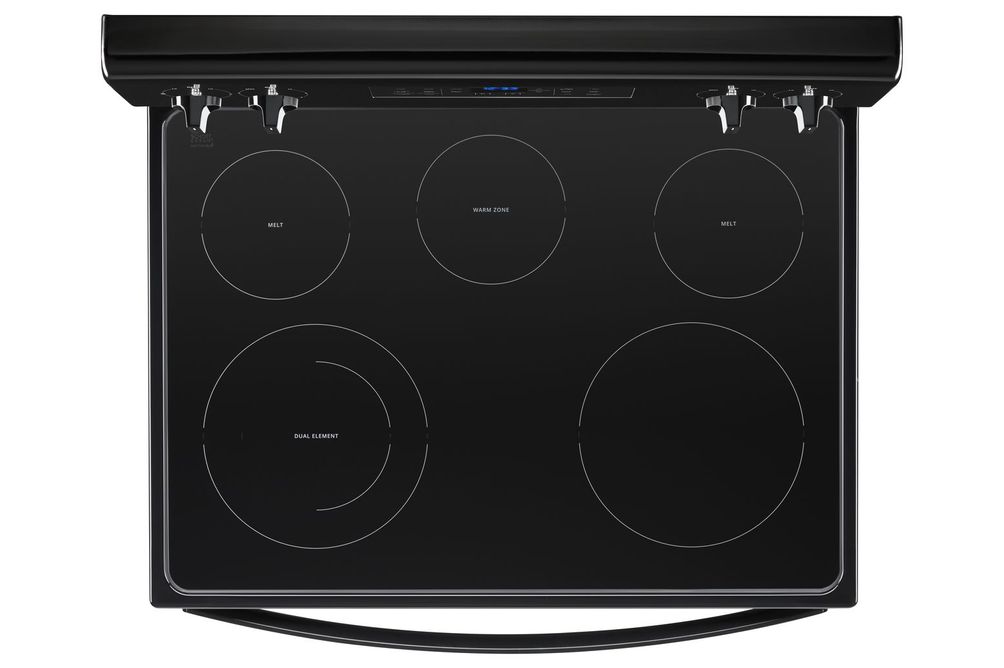 Whirlpool Black 5.3 Cu. Ft. Smooth-Top Electric Range