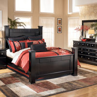 Signature Design by Ashley Shay 6-Piece Queen Bedroom Set- Room View