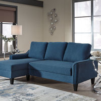 由Ashley jarreau设计的蓝色沙发躺椅卧房景观