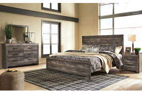 Signature Design by Ashley Wynnlow 5-Piece King Bedroom Set- Room View