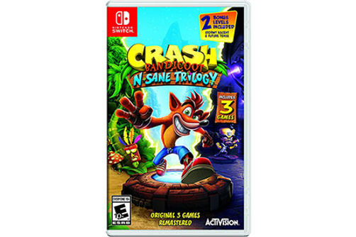 Nintendo Switch Crash Bandicoot N-Sane Trilogy Game