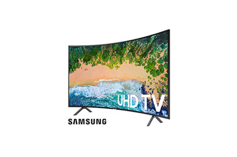 Samsung 55 Inch 4K UHD LED Smart TV UN55NU7300- Angle View