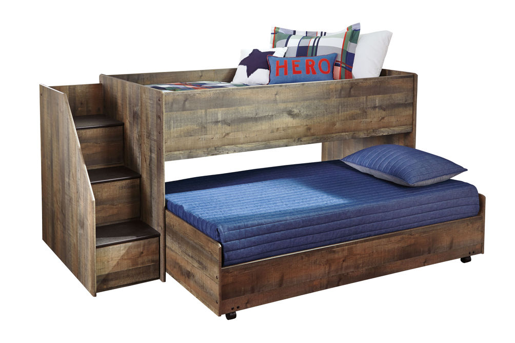 Signature Design by Ashley Trinell Twin Trundle Bed
