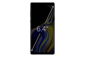 Samsung Galaxy Blue Note9- Screen Dimension