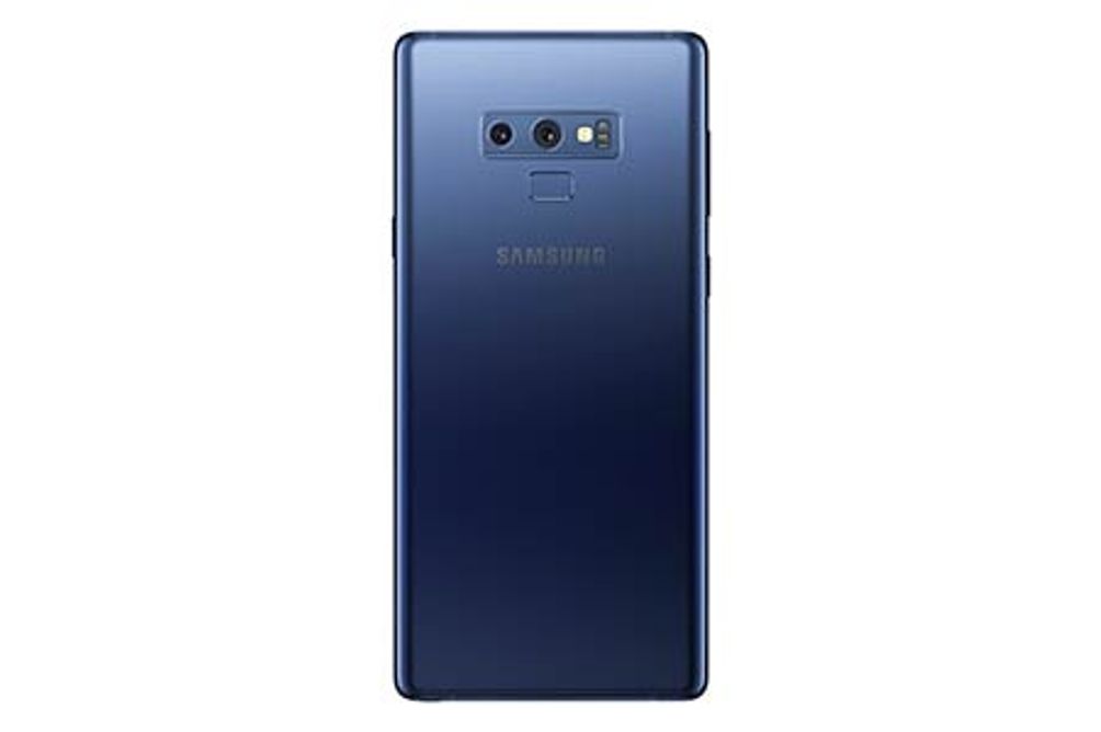 Samsung Galaxy Blue Note9- Back View