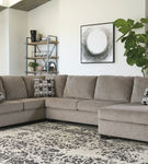 Signature Design by Ashley Ballinasloe-Platinum 3-Piece Sectional- Room View