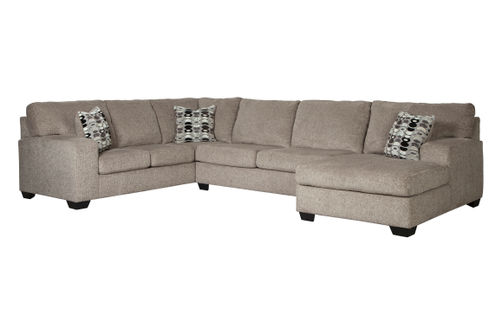 Signature Design by Ashley Ballinasloe-Platinum 3-Piece Sectional