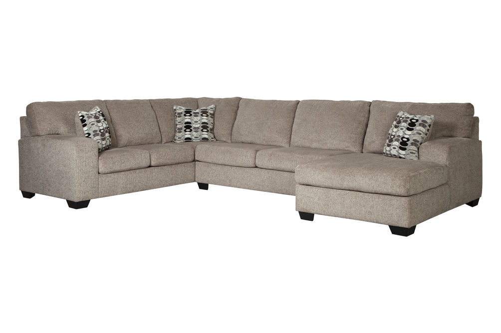 Signature Design by Ashley Ballinasloe-Platinum 3-Piece Sectional