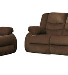 Signature Design by Ashley Tulen-Chocolate Reclining Sofa and Loveseat