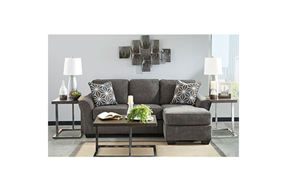 Benchcraft Brise-Slate 6-Piece Living Room Set- Room View