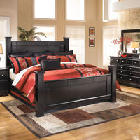 Signature Design by Ashley Shay 6-Piece King Bedroom Set- Room View