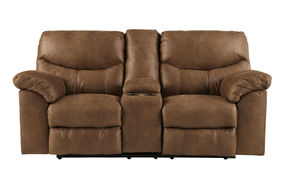 Signature Design by Ashley Boxberg-Bark Power Reclining Loveseat