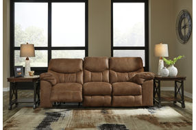 Signature Design by Ashley Boxberg-Bark Power Reclining Sofa- Room View