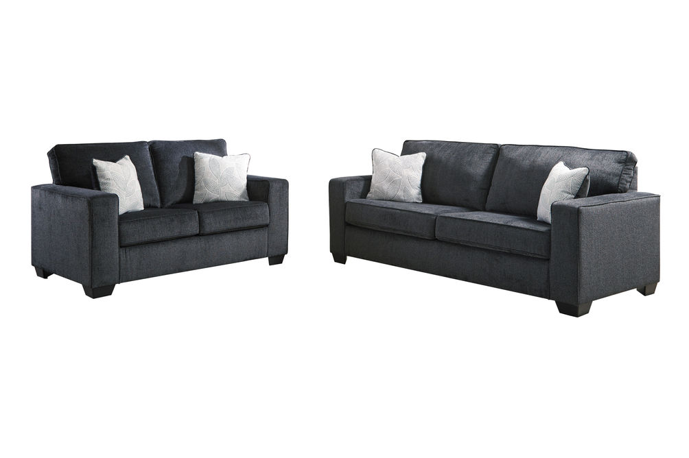 Signature Design by Ashley Altari-Slate Sofa and Loveseat