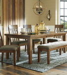 Benchcraft Flaybern 6-Piece Dining Set- Room View