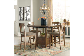 Benchcraft Flaybern 5-Piece Dining Set- Room View