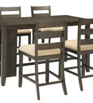 Signature Design by Ashley Rokane 5-Piece Counter-Height Dining Set