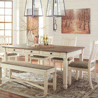 Signature Design by Ashley Bolanburg 6-Piece Dining Set- Room View 