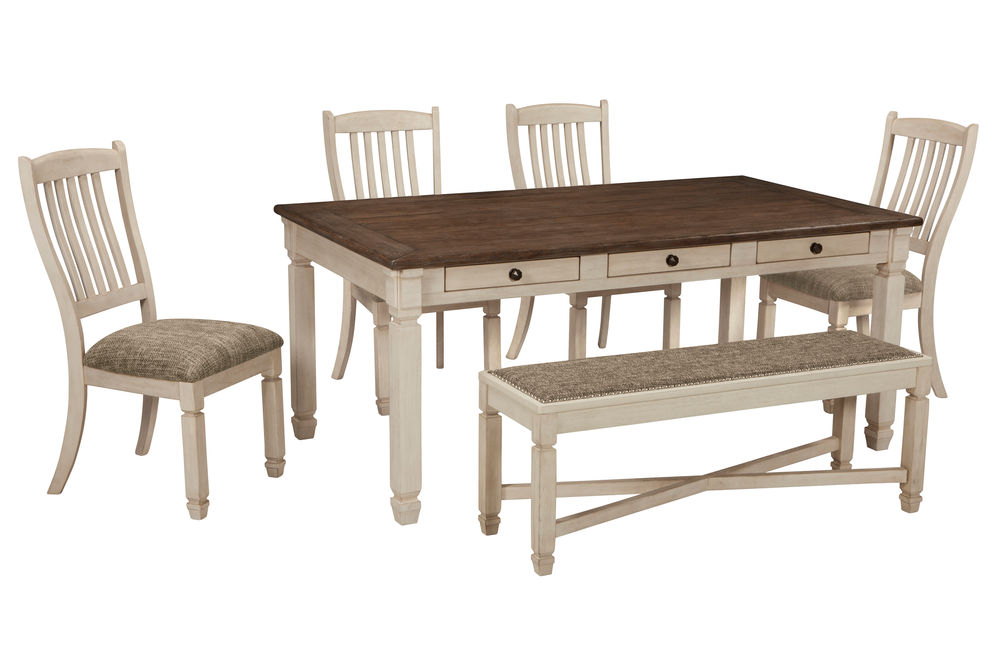 Signature Design by Ashley Bolanburg 6-Piece Dining Set 