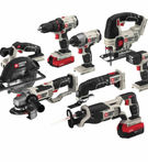 Porter-Cable 8-Piece 20V Max Cordless Tool Kit Combo