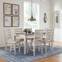 Signature Design by Ashley Skempton 7-Piece Dining Set- Room View