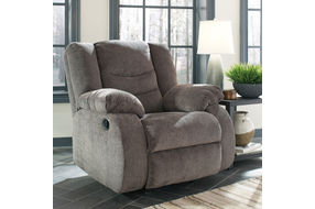 Signature Design by Ashley Tulen-Gray Rocker Recliner- Room View