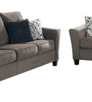 Signature Design by Ashely Nemoli-Slate Sofa and Loveseat