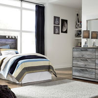 Signature Design by Ashley Baystorm 4-Piece Twin Bedroom Set- Room View