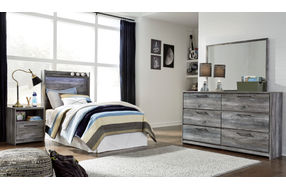 Signature Design by Ashley Baystorm 4-Piece Twin Bedroom Set- Room View