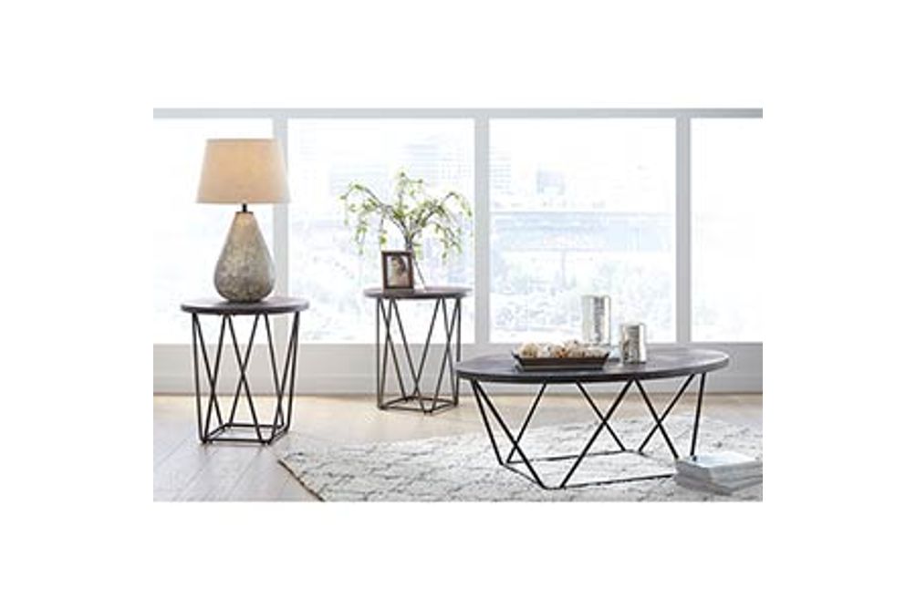 Signature Design by Ashley Neimhurst Coffee Table Set- Room View