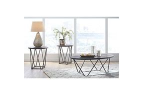 Signature Design by Ashley Neimhurst Coffee Table Set- Room View