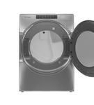 Whirlpool Chrome 7.4 Cu. Ft. Gas Dryer - Open View