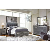 Signature Design by Ashley Lodanna 6-Piece Queen Bedroom Set- Room View