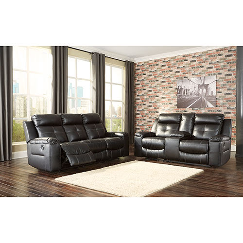 Signature Design By Ashley Kempten Black Reclining Sofa And Loveseat Same Day Delivery At Rent A Center Signature Design By Ashley Kempten Black Reclining Sofa And Loveseat Same Day Delivery At Rent A Center