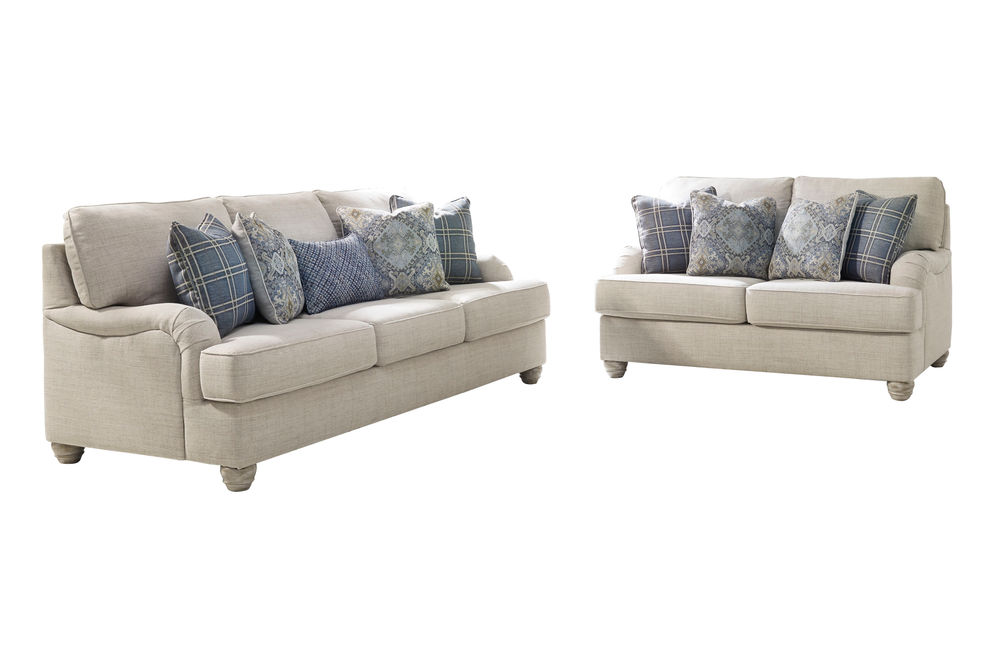 Benchcraft Traemore-Linen Sofa and Loveseat