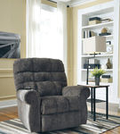 Signature Design by Ashley Ernestine-Slate Power Lift Recliner -  Sample Room View