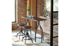 Signature Design by Ashley Odium 3-Piece Dining Set- Room View 