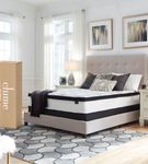 Signature Design by Ashley Chime 12 Inch Hybrid Queen Mattress- Sample Room View