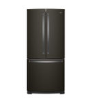 Whirlpool Black Stainless 20 Cu. Ft. French Door Refrigerator