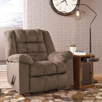 Signature Design by Ashley Drakestone-Autumn Heat and Massage Rocker Recliner- Room View