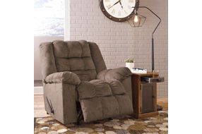 Signature Design by Ashley Drakestone-Autumn Heat and Massage Rocker Recliner- Room View Reclining