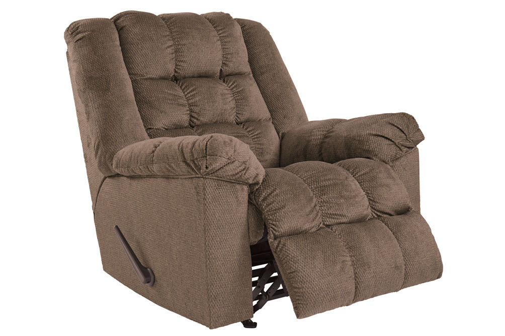 Signature Design by Ashley Drakestone-Autumn Heat and Massage Rocker Recliner- Reclining