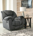 Signature Design by Ashley Capehorn-Granite Rocker Recliner - Room View