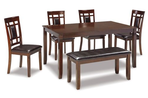 Signature Design by Ashley Bennox 6-Piece Dining Table Set