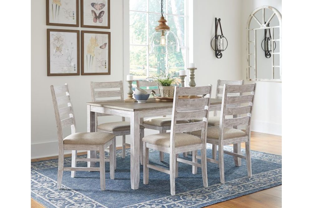 Signature Design by Ashley Skempton 7-Piece Dining Set- Sample Room View