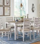 Signature Design by Ashley Skempton 7-Piece Dining Set- Sample Room View