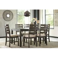 Signature Design by Ashley Rokane 7-Piece Dining Room Set- Sample Room View