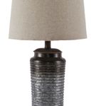 Signature Design by Ashley Norbert Metal Table Lamp Set